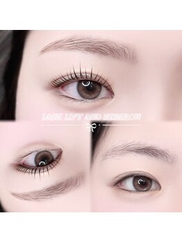 メル(meru)/eyebrow × lash lift