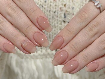 ルネネイル(Lune nail)/ちゅるんちゅるんワンカラー