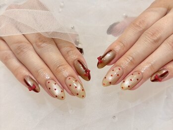 バレンタインネイル♪