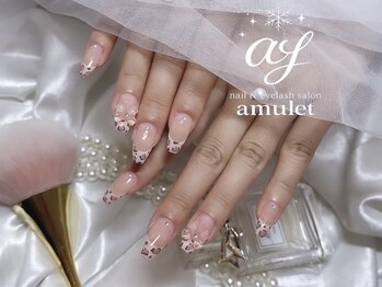 アミュレット 天王寺店(amulet)/レオパードネイル