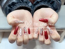 ザ ワン 女子大店(THE ONE)/チップ長さだし/スカルプネイル