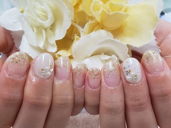 ダブルネイル(Double Nail)/[前窪]クリスマスピッタリネイル