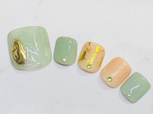 ネイルズ アヴァンティ(Nails Avanti)/定額デザインフットジェル￥9900