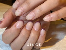 【パラジェル】フレンチアシメ