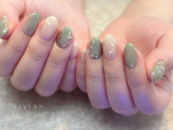 ヴィヴィアン ネイル(Vivian nail)/ブライダル ウェディング