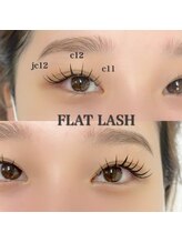 ナナ パラジェル フィルイン マツゲパーマ パリジェンヌ(NANA)/《EYE》フラットラッシュ120本