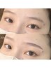 【韓国アイドル風(平行)美眉スタイリング】眉WAX＆眉カット＆眉メイク込¥5500