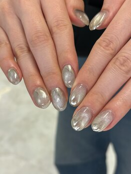 ウズ 和歌山店(UZU)/ミラーネイル