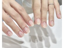 ローランリム(LORAN Lim)/自爪風ホワイトネイル