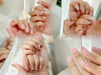 シ ベル 江坂店(Ci belle)の写真/パラジェル取扱店*オフィスネイルにもピッタリなデザイン～流行りのニュアンスデザインまで幅広くご用意♪