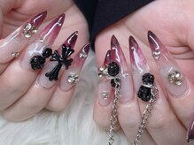 ベティネイル アイラッシュ(Betty Nail)/ビッグクロム×ゴシックネイル