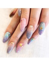 ロータス Lotus/水面ネイル