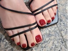 ネイルマジック 仙台一番町店(NAIL MAJIC)/シンプルワンカラーフット☆