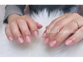 ハズグラスネイル(Haze Grass nail)/春カラー