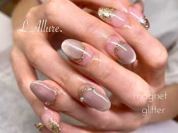 ラリュール(L'Allure.)/マグネットネイル♪
