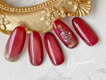 ボネール(nail ＆ eyelash Bounail)/クリスマス　マグネットネイル