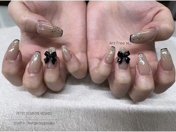 プティットスリール 西尾店(Petit Sourire)/りぼんネイル