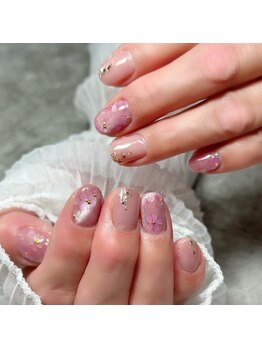 ルシアル(LUCIALL)/【nail】桜デザイン