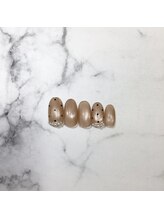 ワンカラージェルネイルショップ イオン新潟東店/ベージュマグネット