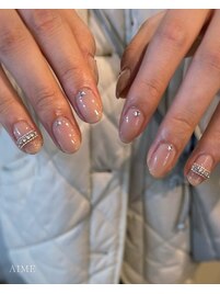 シンプルネイル＋α