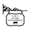 ネイルサロン アシュルアンドリバティー(ashur&liberty)ロゴ