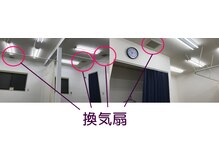 カラダリペア/換気対策