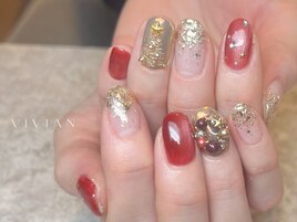 ラメ　クリスマス