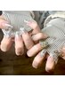 【スカルプ長さだし】hand*持ち込みOK！つけ放題コース [アート10本] ¥15900
