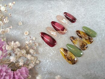 アゲート(Agate)の写真/【学割¥3000~!Jr.クーポンもご用意◎】ワンカラーネイル、ラメグラのリーズナブルメニューあり☆