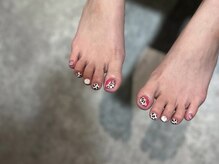 バンドができないお客様もフットで派手におしゃれに。