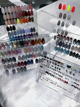 カラー・パーツの種類が豊富