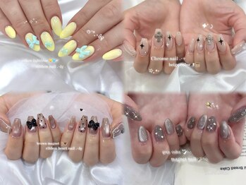 シエル(Ciel)の写真/【選べる3コース☆】豊富な最旬デザインが選べる定額メニューがオススメ♪カラー,パーツ変更も自由♪
