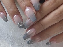 アイネイルズ 三宮店(I nails)/グラデピアスネイル￥8220