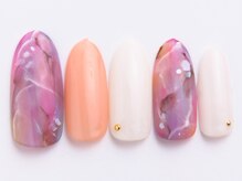 ネイリックス アヴェニール(NAILX avenir)/マーブルネイル