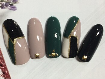 ネイルサロン リリオ(Nail Salon Ririo)/ブロッキングネイル