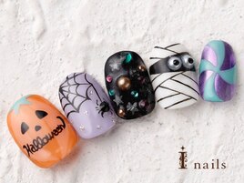 ハロウィンネイル　11500円