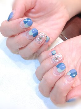 ハーティーネイル hearty nail 溝の口店/ぬりかけネイル