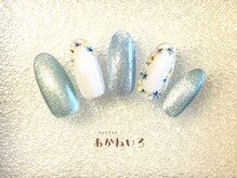 ネイルサロン あかねいろ/春色　押し花アートネイル