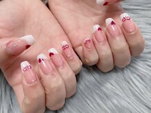 ニナズネイル(Nina's Nail)/バレンタインネイル