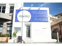 ミノ 美里大通り店(mino)の雰囲気（青い看板が目印です♪）
