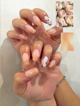 エヌーク バイ ブラウン(enurk by Brown)/Hand★ヌーディ×ぽってり花柄