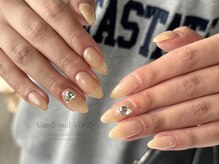 リアンスネイルヴィヴィッド 倉敷店(LianS nail ViViD)/ワンカラー＋パーツ