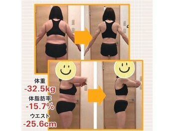 永井美容整体院/-32キロ!