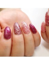 ダリア 西大寺本店(DAHLIA)/キラキラネイル☆