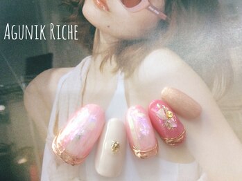 アグニークリッシェ(Agunik Riche)/【オーロラネイル】