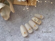 ネイル エミュスト(Nail Emuest)/上品ネイル/ニュアンス/