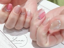 ネイルアンドまつ毛エクステ ルーナ イオン相模原店/ティアラネイル