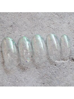 たゆ ネイル(たゆnail)/偏光グラデーションネイル