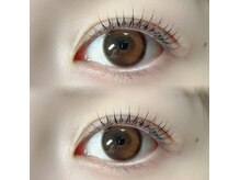 束感まつ毛で抜け感UP♪