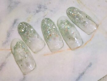 ネイル ラグーン 大泉学園(nail Lagoon)の写真/【定額M¥7500(新規)】シンプルからニュアンスアートまで充実◎その時の気分に合わせて選べる定額ネイル♪